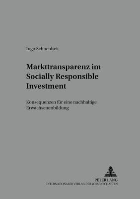 Markttransparenz Im Socially Responsible Investment