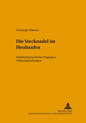 Die Stecknadel Im Heuhaufen