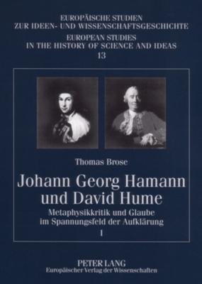 Johann Georg Hamann Und David Hume