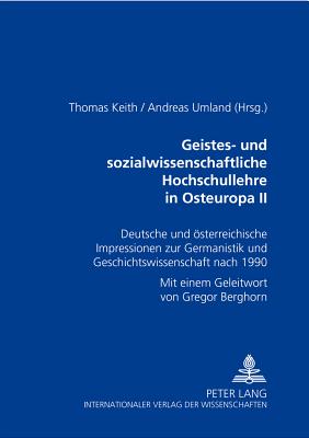 Geistes- Und Sozialwissenschaftliche Hochschullehre in Osteuropa II