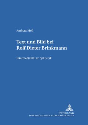 Text Und Bild Bei Rolf Dieter Brinkmann