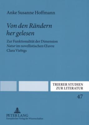 «Von den Raendern her gelesen»