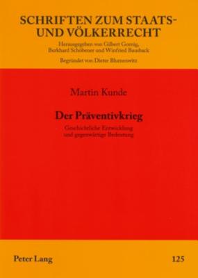 Der Praeventivkrieg