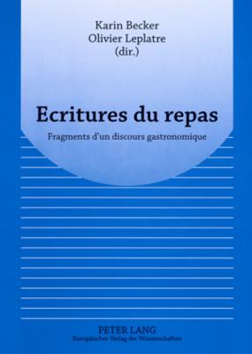 Ecritures du repas