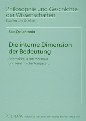Die Interne Dimension Der Bedeutung