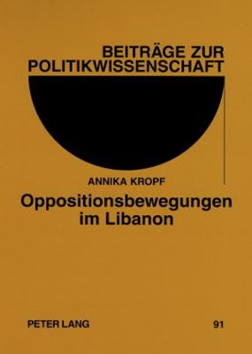 Oppositionsbewegungen Im Libanon