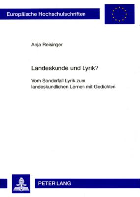 Landeskunde Und Lyrik?