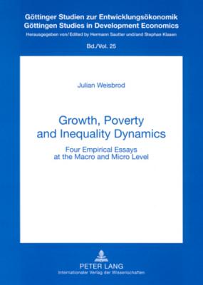 Growth, Poverty and Inequality Dynamics