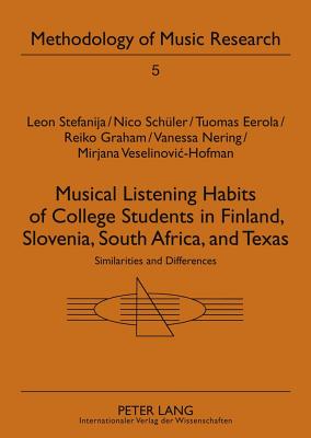 Musical Listening Habits of College Students in Finland, Slovenia, South Africa, and Texas