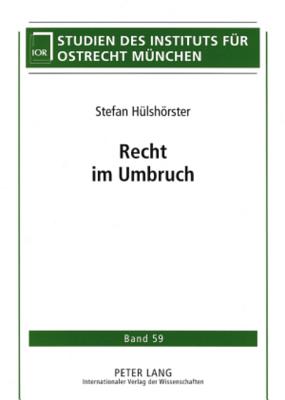 Recht Im Umbruch