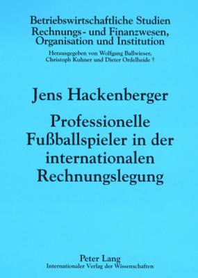 Professionelle Fussballspieler in Der Internationalen Rechnungslegung