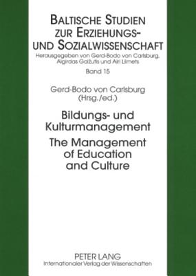 Bildungs- und Kulturmanagement- The Management of Education and Culture