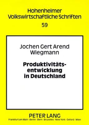 Produktivitaetsentwicklung in Deutschland
