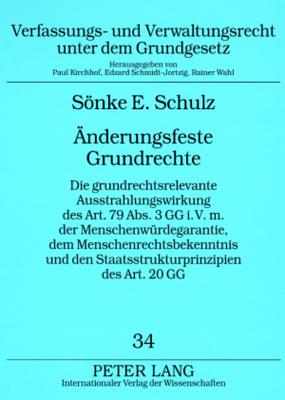 Aenderungsfeste Grundrechte