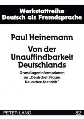 Von der Unauffindbarkeit Deutschlands