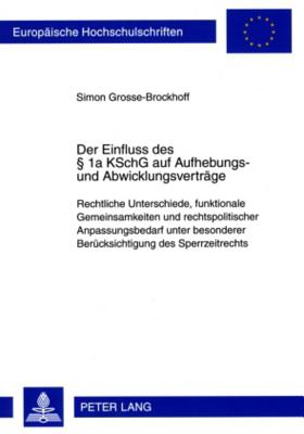 Der Einfluss des § 1a KSchG auf Aufhebungs- und Abwicklungsvertraege