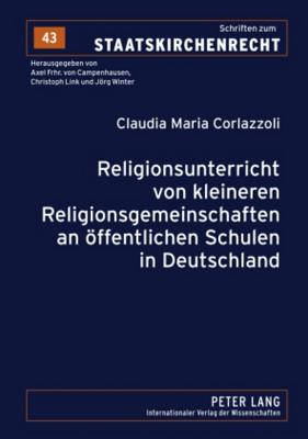 Religionsunterricht Von Kleineren Religionsgemeinschaften an Oeffentlichen Schulen in Deutschland