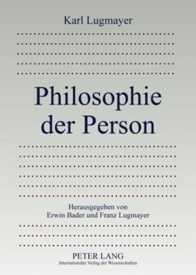 Philosophie Der Person