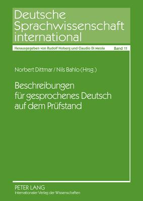 Beschreibungen Fuer Gesprochenes Deutsch Auf Dem Pruefstand