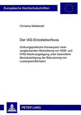 Der Ias-Einzelabschluss