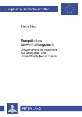 Europaeisches Umwelthaftungsrecht