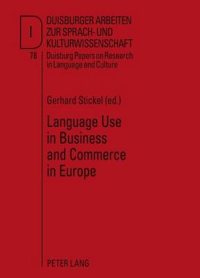 Language Use in Business and Commerce in Europe