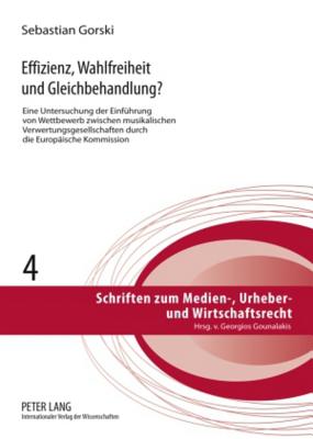 Effizienz, Wahlfreiheit Und Gleichbehandlung?