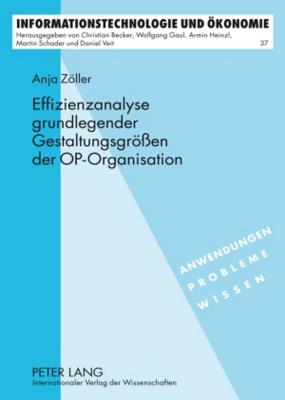 Effizienzanalyse Grundlegender Gestaltungsgroessen Der Op-Organisation