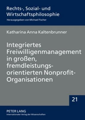 Integriertes Freiwilligenmanagement in Grossen, Fremdleistungsorientierten Nonprofit-Organisationen