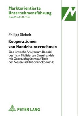 Kooperationen Von Handelsunternehmen