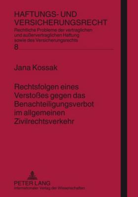 Rechtsfolgen Eines Verstosses Gegen Das Benachteiligungsverbot Im Allgemeinen Zivilrechtsverkehr