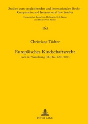 Europaeisches Kindschaftsrecht
