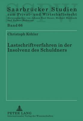 Lastschriftverfahren in Der Insolvenz Des Schuldners