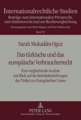 Das Tuerkische Und Das Europaeische Verbraucherrecht