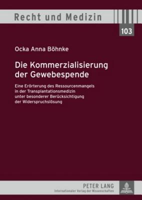 Die Kommerzialisierung Der Gewebespende