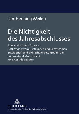 Die Nichtigkeit Des Jahresabschlusses