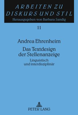 Das Textdesign Der Stellenanzeige