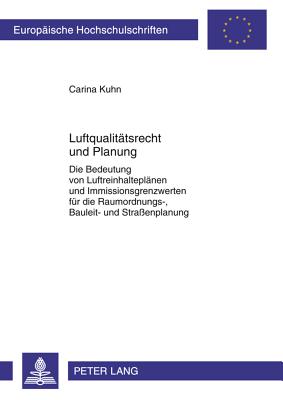 Luftqualitaetsrecht Und Planung