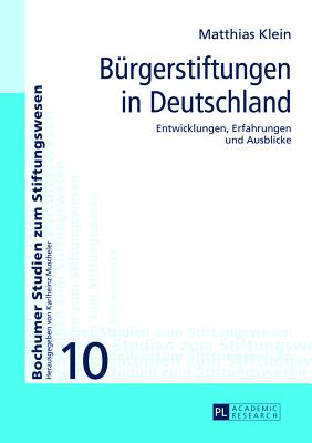 Buergerstiftungen in Deutschland