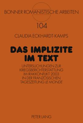 Das Implizite im Text