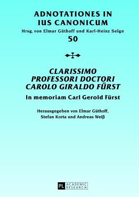 "Clarissimo Professori Doctori Carolo Giraldo Fuerst"