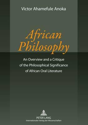 African Philosophy