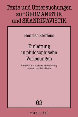 Einleitung in Philosophische Vorlesungen