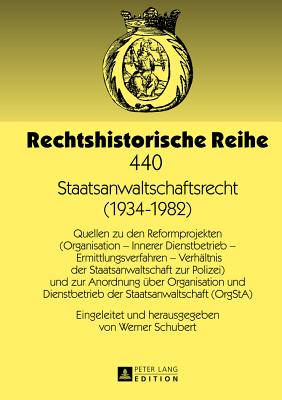 Staatsanwaltschaftsrecht (1934-1982)