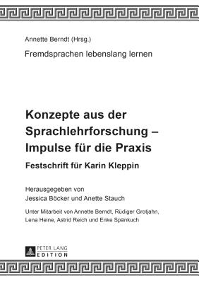 Konzepte aus der Sprachlehrforschung - Impulse fuer die Praxis