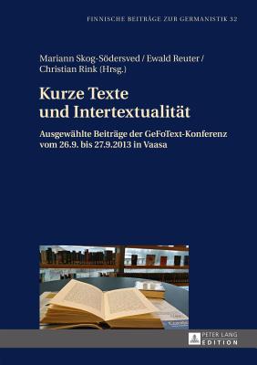 Kurze Texte Und Intertextualitaet