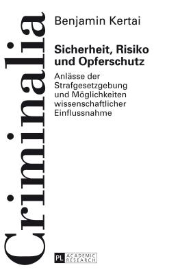 Sicherheit, Risiko und Opferschutz