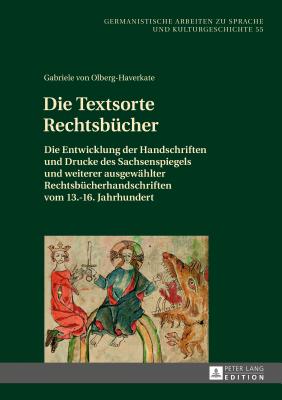 Die Textsorte Rechtsbuecher