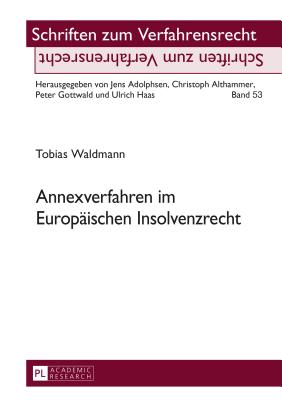 Annexverfahren Im Europaeischen Insolvenzrecht