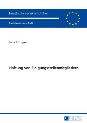 Haftung Von Einigungsstellenmitgliedern